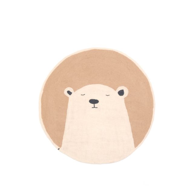 Tapis Pasu Grizzly en feutre | Nude