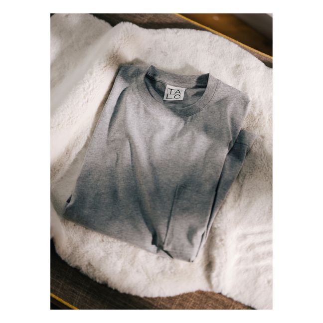 T-shirt Cassius | Grau Meliert
