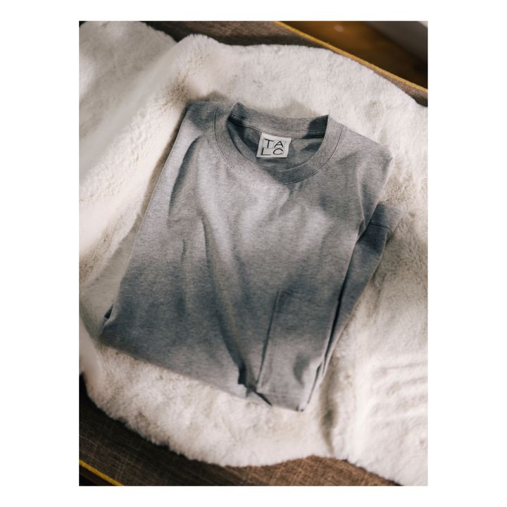 Cassius T-Shirt | Grau Meliert- Produktbild Nr. 2
