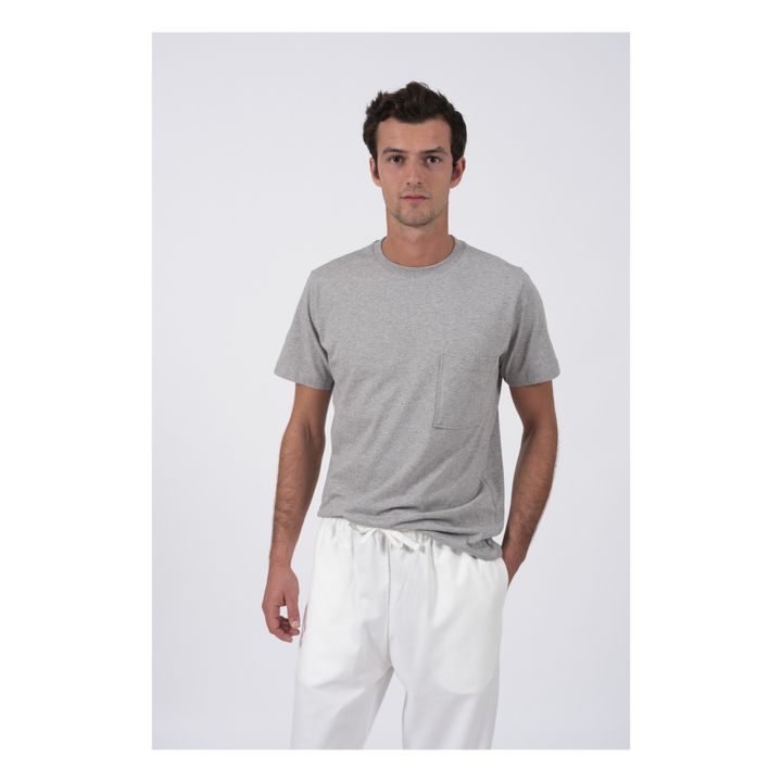 Cassius T-Shirt | Grau Meliert- Produktbild Nr. 3