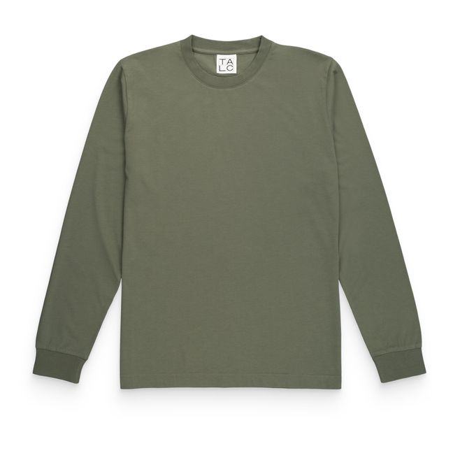 Camiseta de manga larga Sagace | Verde Kaki