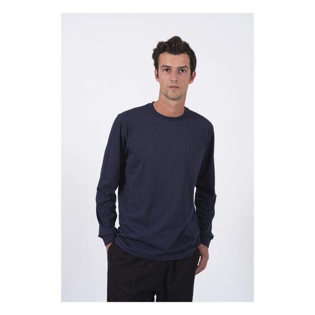 T-shirt Manches Longues Sagace | Navy blue