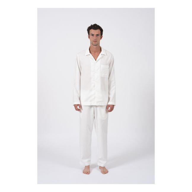 Camisa de pijama Aragon | Marfil