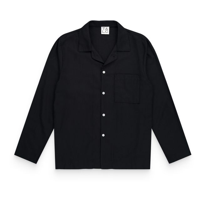 Camisa de pijama Aragon | Negro