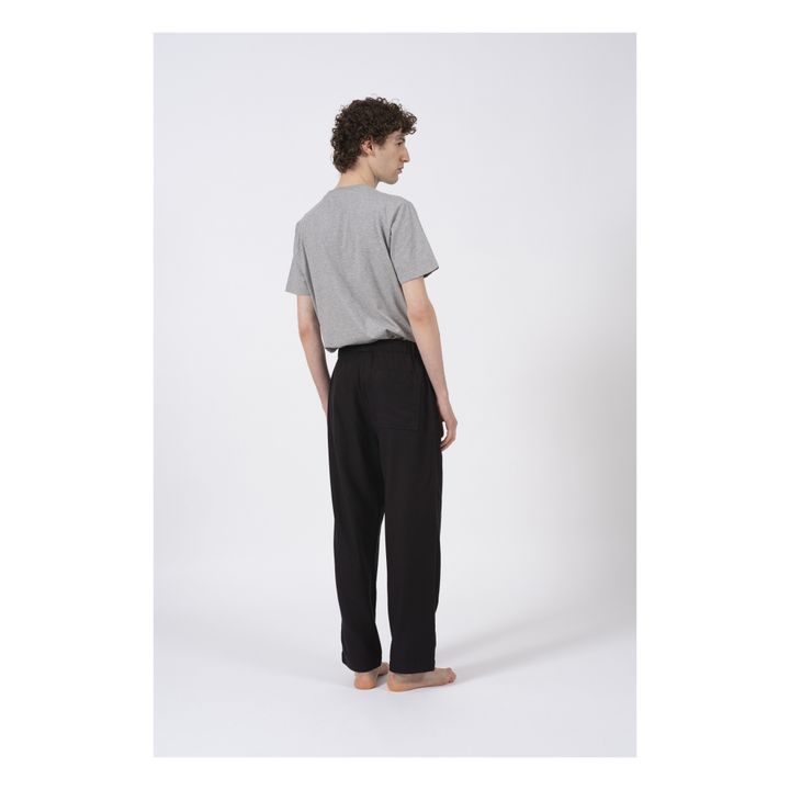 Pantalones de salón Missak | Negro- Imagen del producto n°4