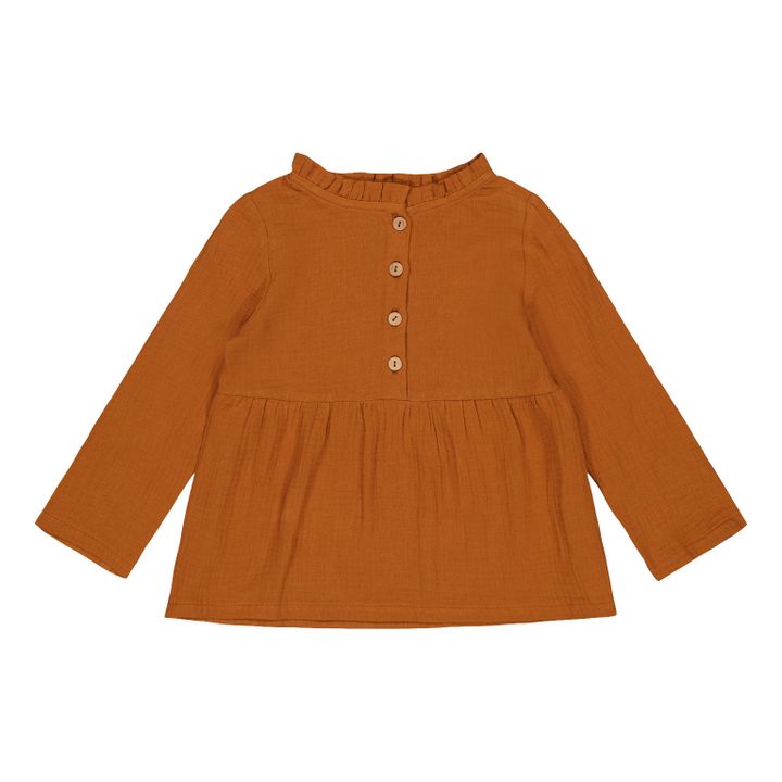 Bluse Esmée | Kamelbraun- Produktbild Nr. 0