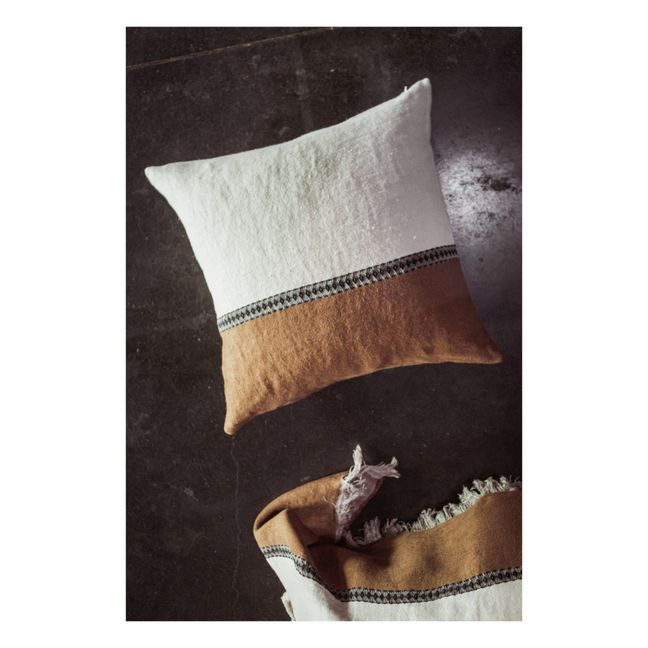 Housse de coussin Etienne | Beige