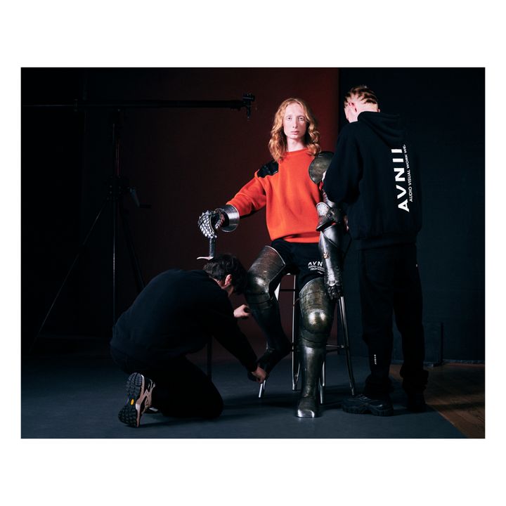 Pullover Citizen-Band V2 | Rosso- Immagine del prodotto n°2