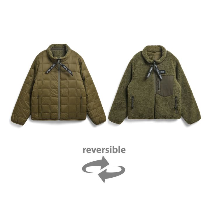 Down x Boa Mountain Reversible Down Jacket | Olive green- Product image n°0