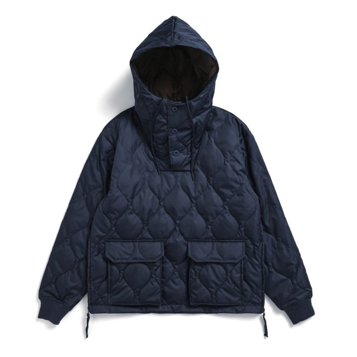 Einziehbare Steppjacke Military Unisex | Navy- Produktbild Nr. 0