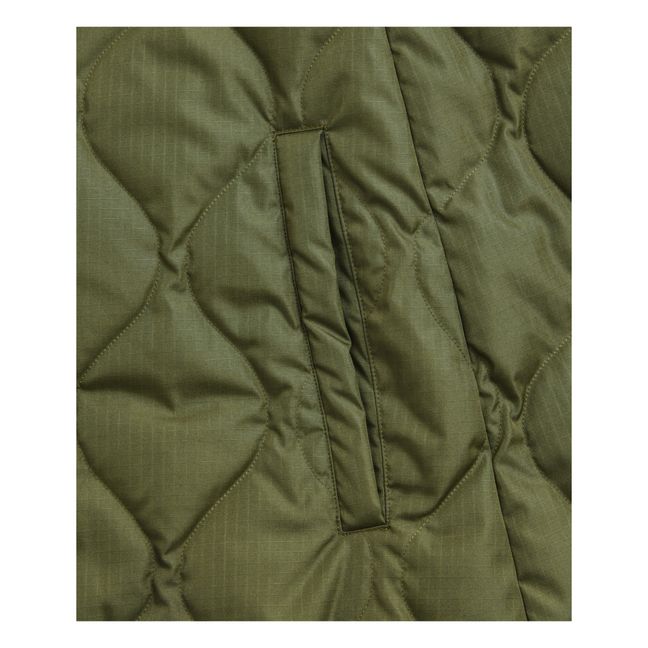 Cape Matelassée Military Unisexe | Vert olive