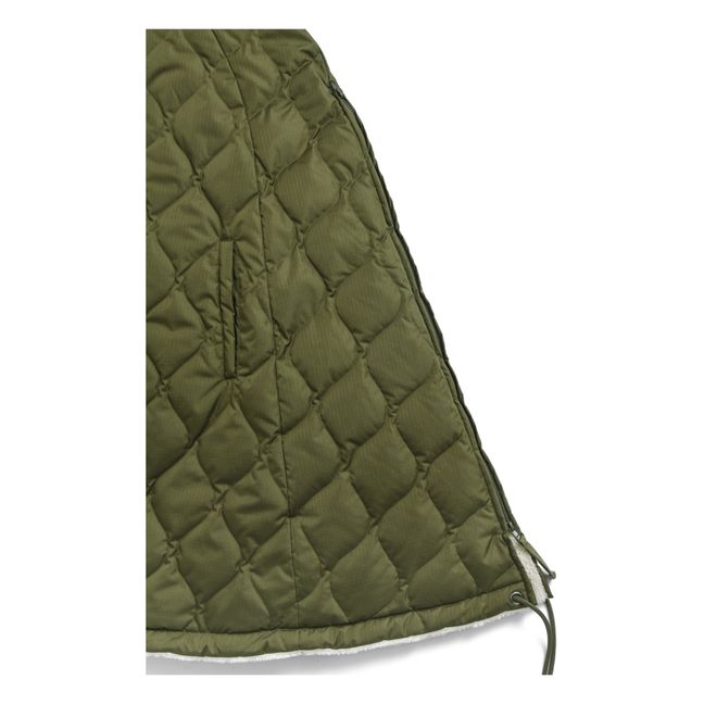 Cape Matelassée Military Unisexe | Vert olive