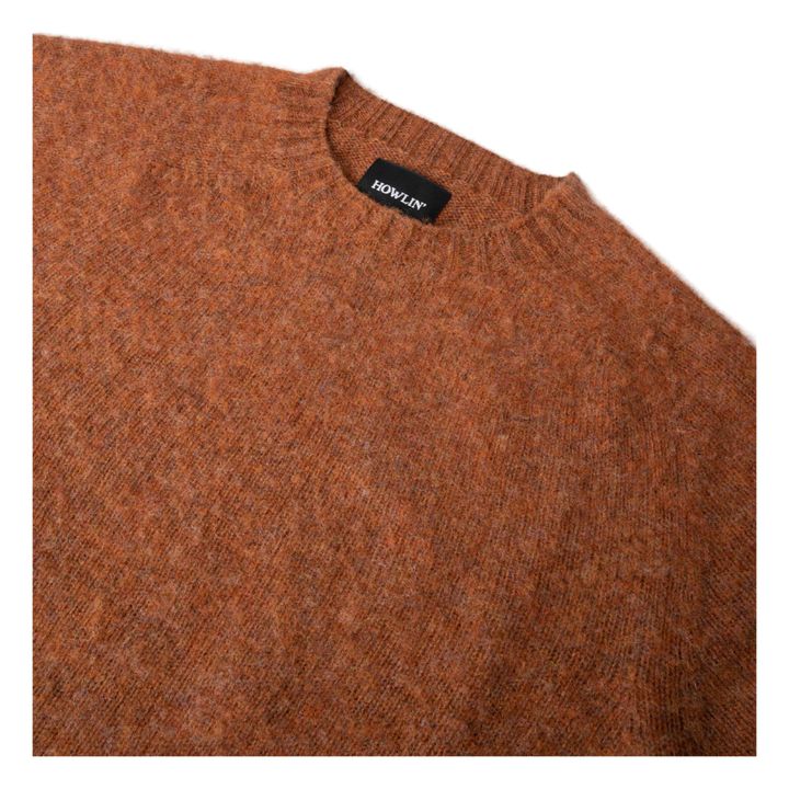 Nascita del maglione di lana Cool | Terracotta- Immagine del prodotto n°1