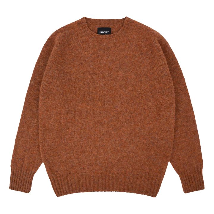 Nascita del maglione di lana Cool | Terracotta- Immagine del prodotto n°0