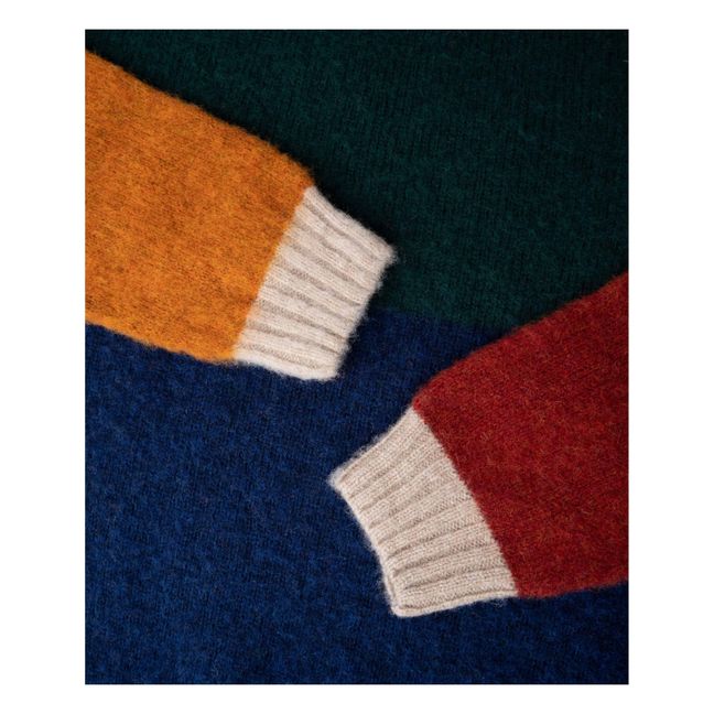 Pull Firecracker Laine | Vert foncé