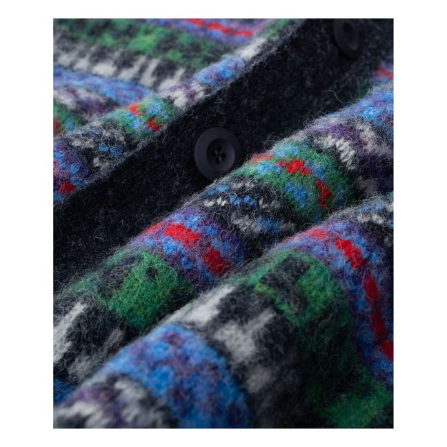 Cardigan Piano World Laine | Bleu
