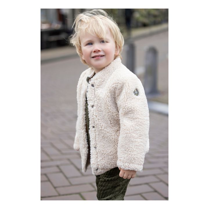 Tartine et Chocolat - Fur-look Jacket - Ecru | Smallable