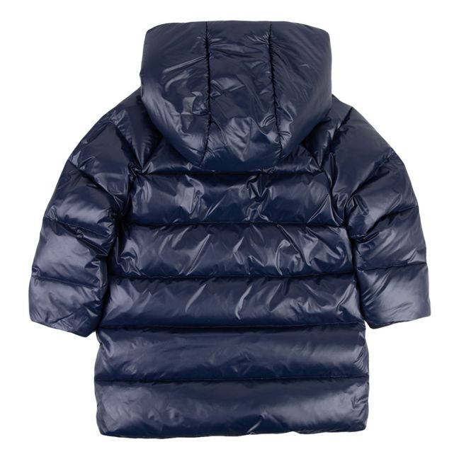 Piumino media lunghezza | Blu marino