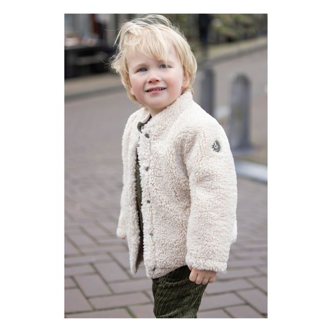 Jacke Fellimitat | Seidenfarben
