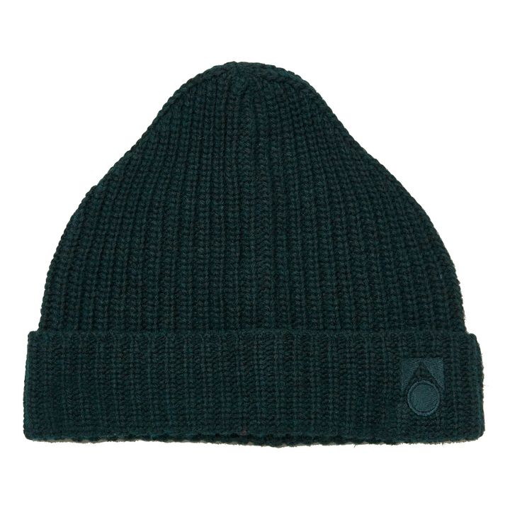 Plain hat | Dark green- Product image n°0