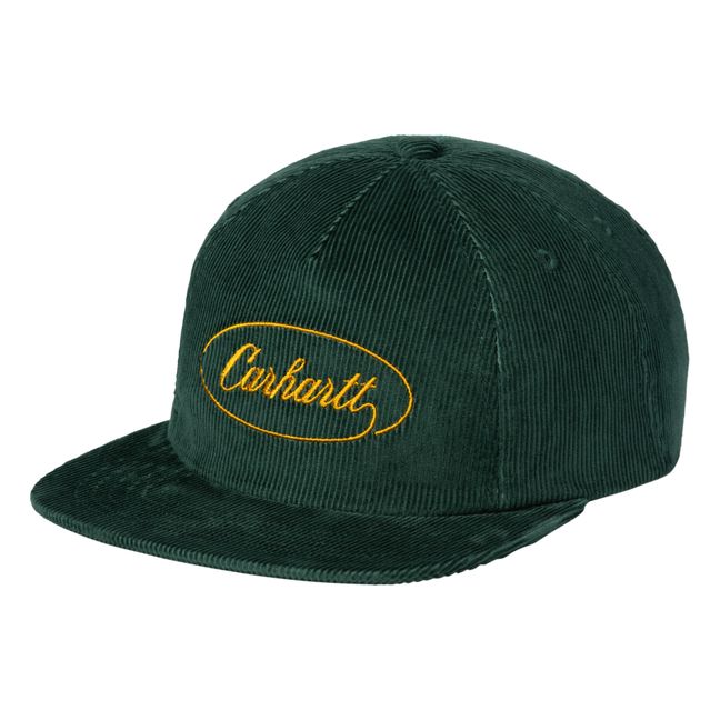 Casquette Rugged Velours | Forest Green