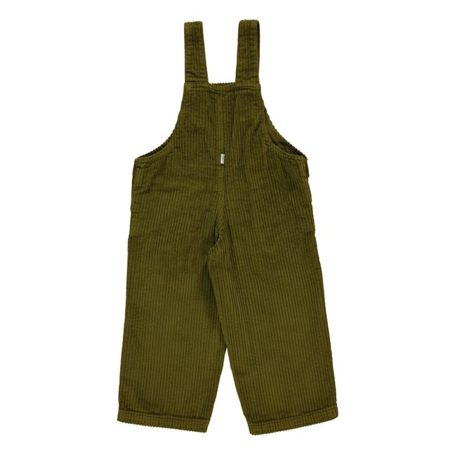 Salopette in velluto a coste Quetsche | Verde militare