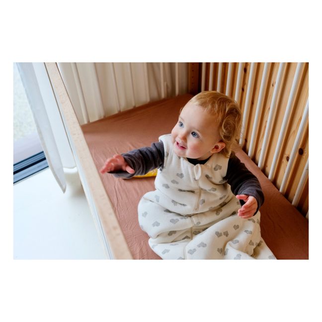 Babyschlafsack aus Bio-Baumwolle | Weiß