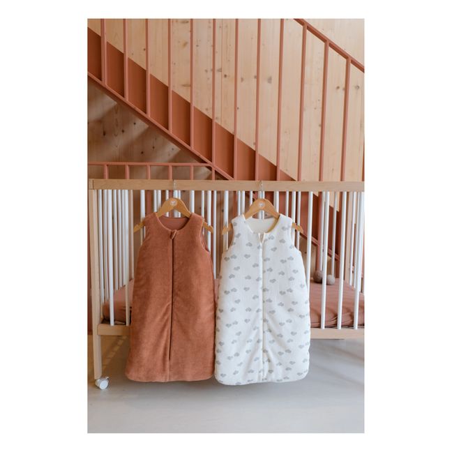 Babyschlafsack aus Bio-Baumwolle | Weiß