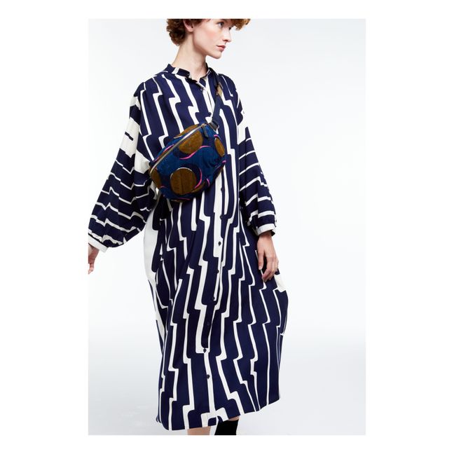 Bolso Chiara Banana de pana | Azul Marino