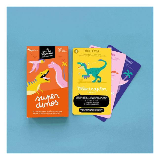 Jeu de 7 familles - Super Dinos