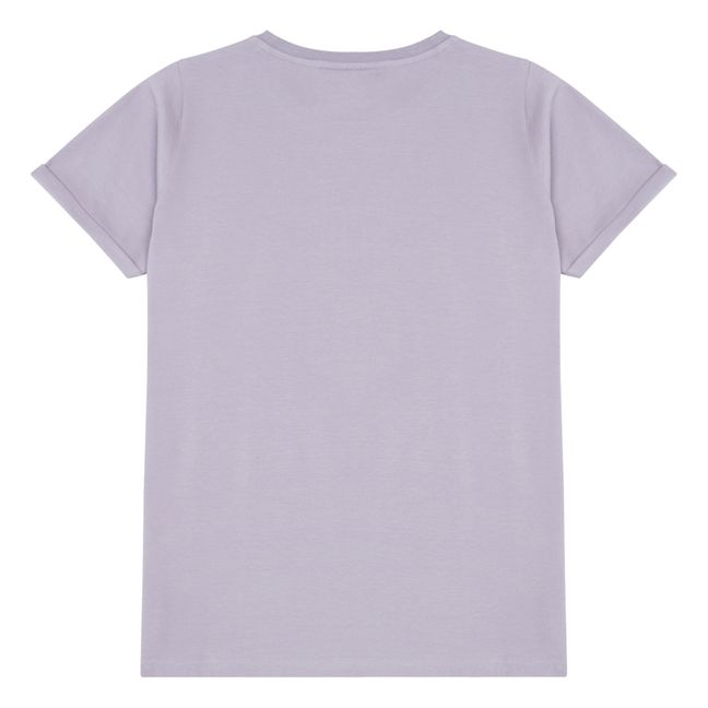 T-shirt Coton Bio Forever Funky | Lavande