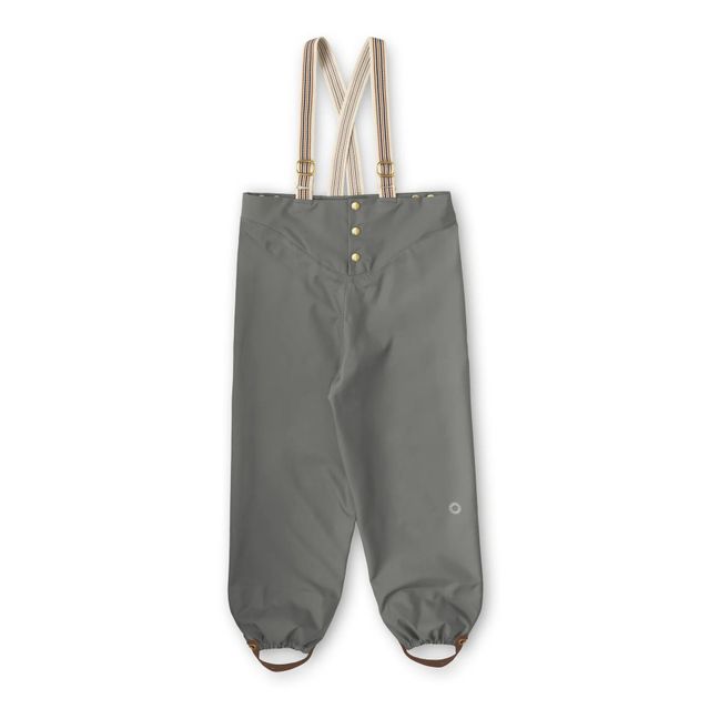 Recycled Polyester Waterproof Trousers | Grün