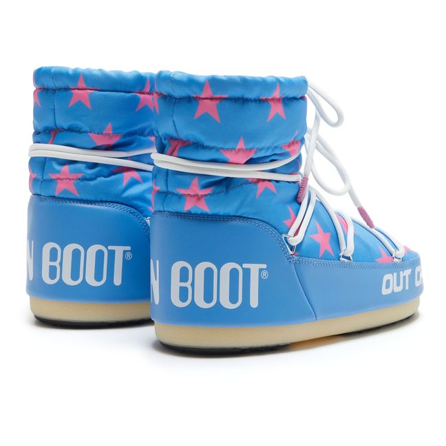 Moon Boot Light Low Stars | Bleu
