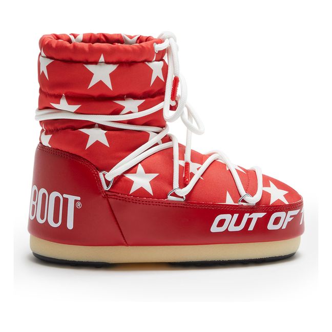 Moon Boot Light Low Stars | Rouge