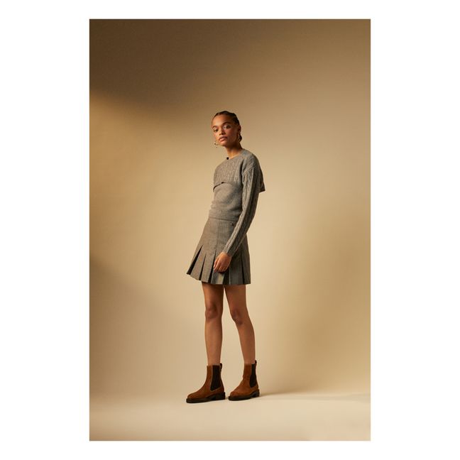 Pull Mapila Laine et Cachemire | Gris