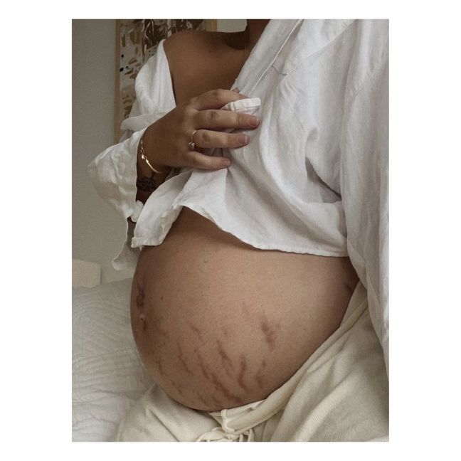 Maschere corpo idratanti per gravidanza Blissful Moment - Set da 4