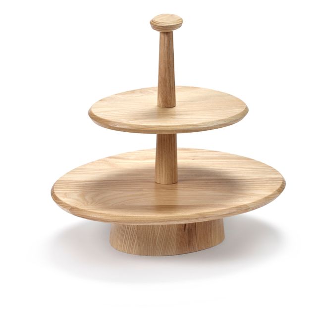 Plat à gâteau Dune, Kelly Wresler  | Wood