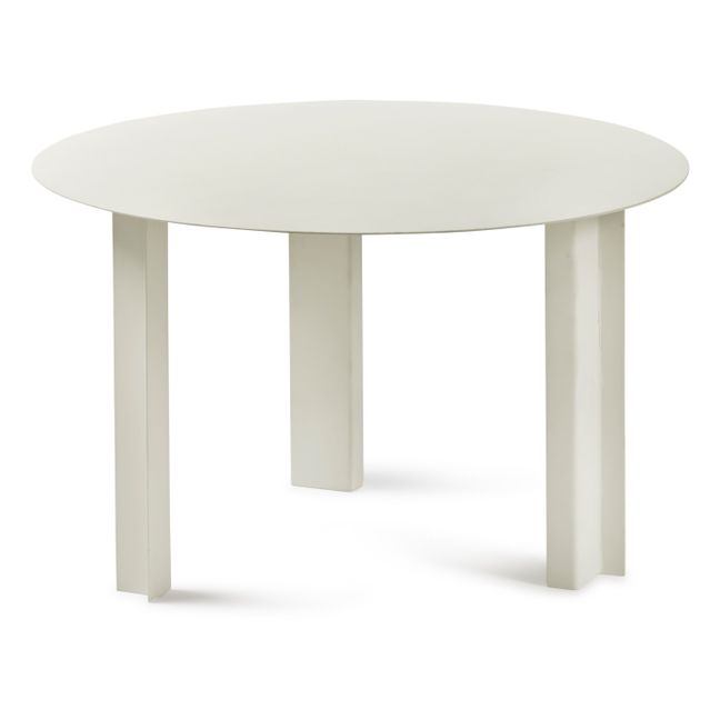 Table d'appoint Tube | Crème