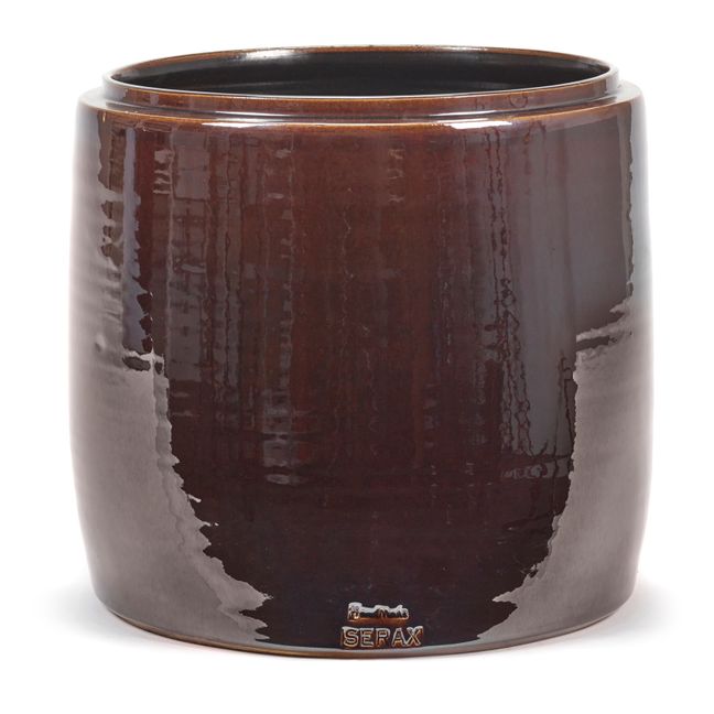 Cache pot  | Marron