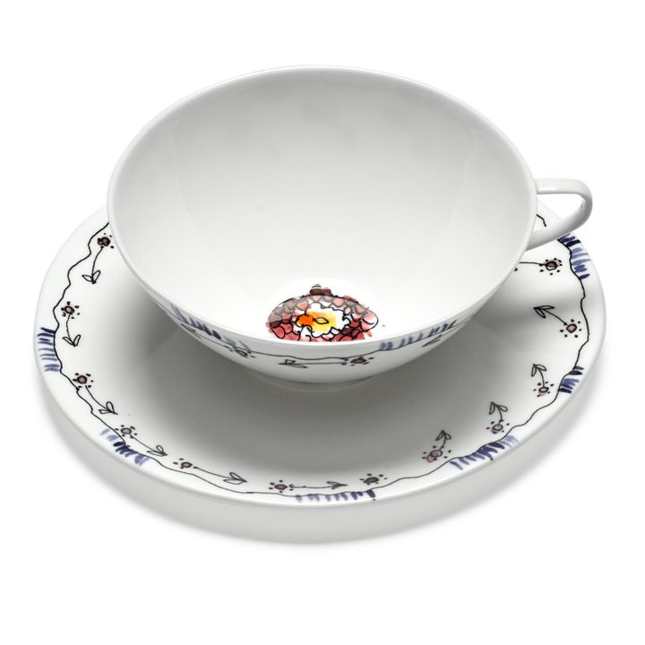 Tazza da Tè e piattino Anemone, Serax per Marni - Set di 2 | Milk- Immagine del prodotto n°5