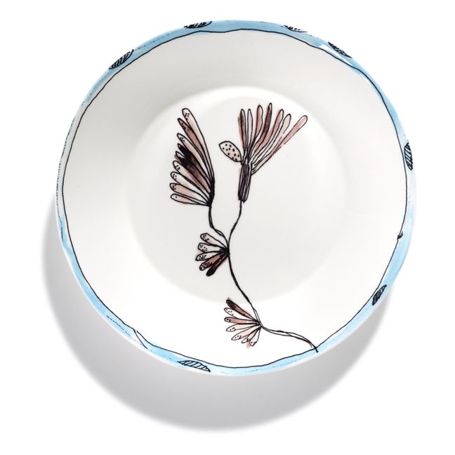 Assiettes creuse Camelia, Serax for Marni - Set de 2 | Aubergine