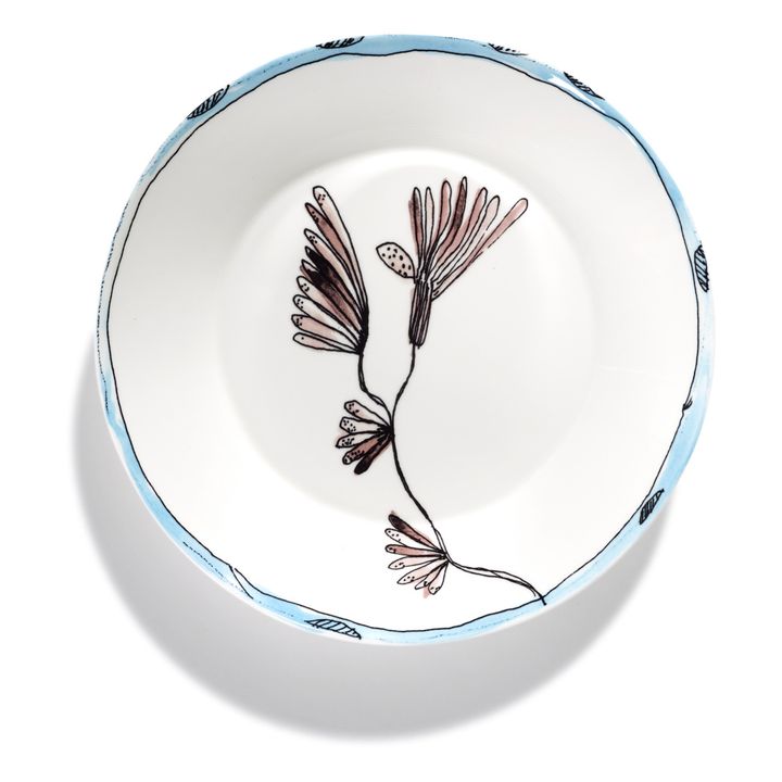 Assiettes creuse Camelia, Serax for Marni - Set de 2 | Berenjena- Imagen del producto n°0