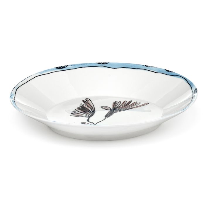 Assiettes creuse Camelia, Serax for Marni - Set de 2 | Berenjena- Imagen del producto n°2