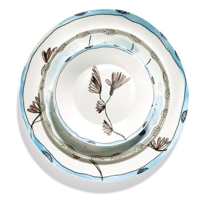 Assiettes Camelia, Serax for Marni - Set de 2 | Berenjena