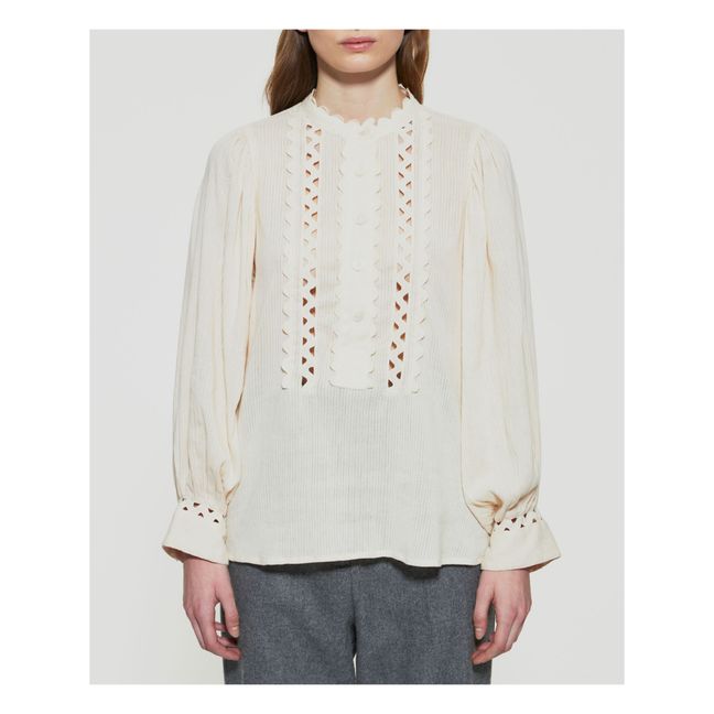 Blouse Aya | Crème