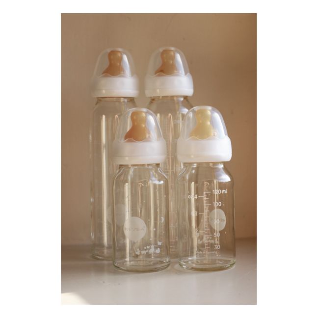 Glass Baby Bottle 240ml - Set of 2