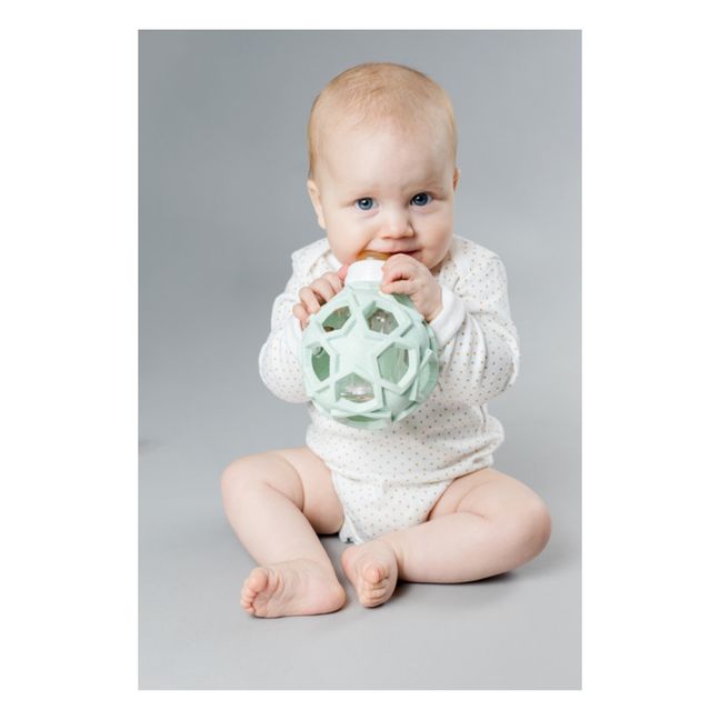Stern Ball und Babyflasche | Mintgrün