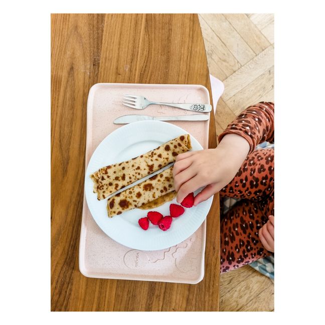 Natural Rubber Placemat | Peach