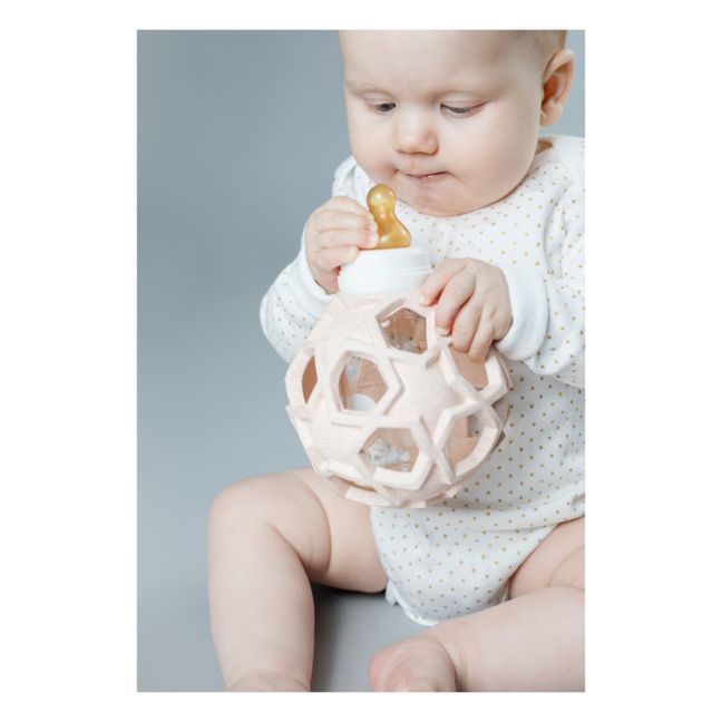 Stern Ball und Babyflasche | Pfirsichfarben