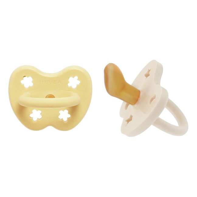 Ciucci fisiologici in caucciù naturale - Set di 2 | Beige